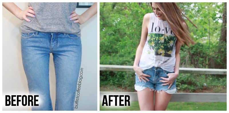 Jeans-to-shorts