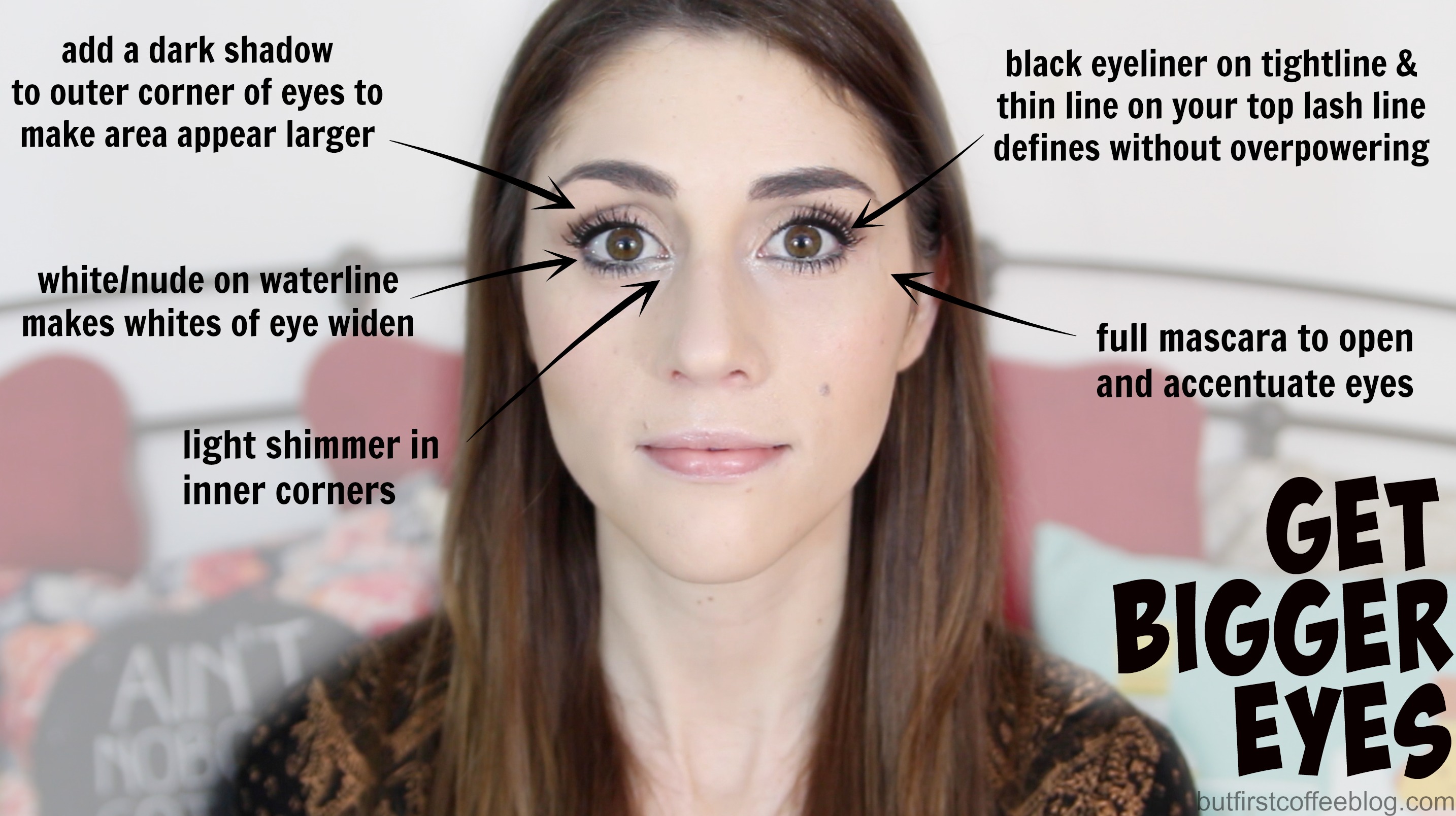 How to Make Your Eyes Look Bigger With Simple Makeup Techniques ‖ Make your peepers pop with 