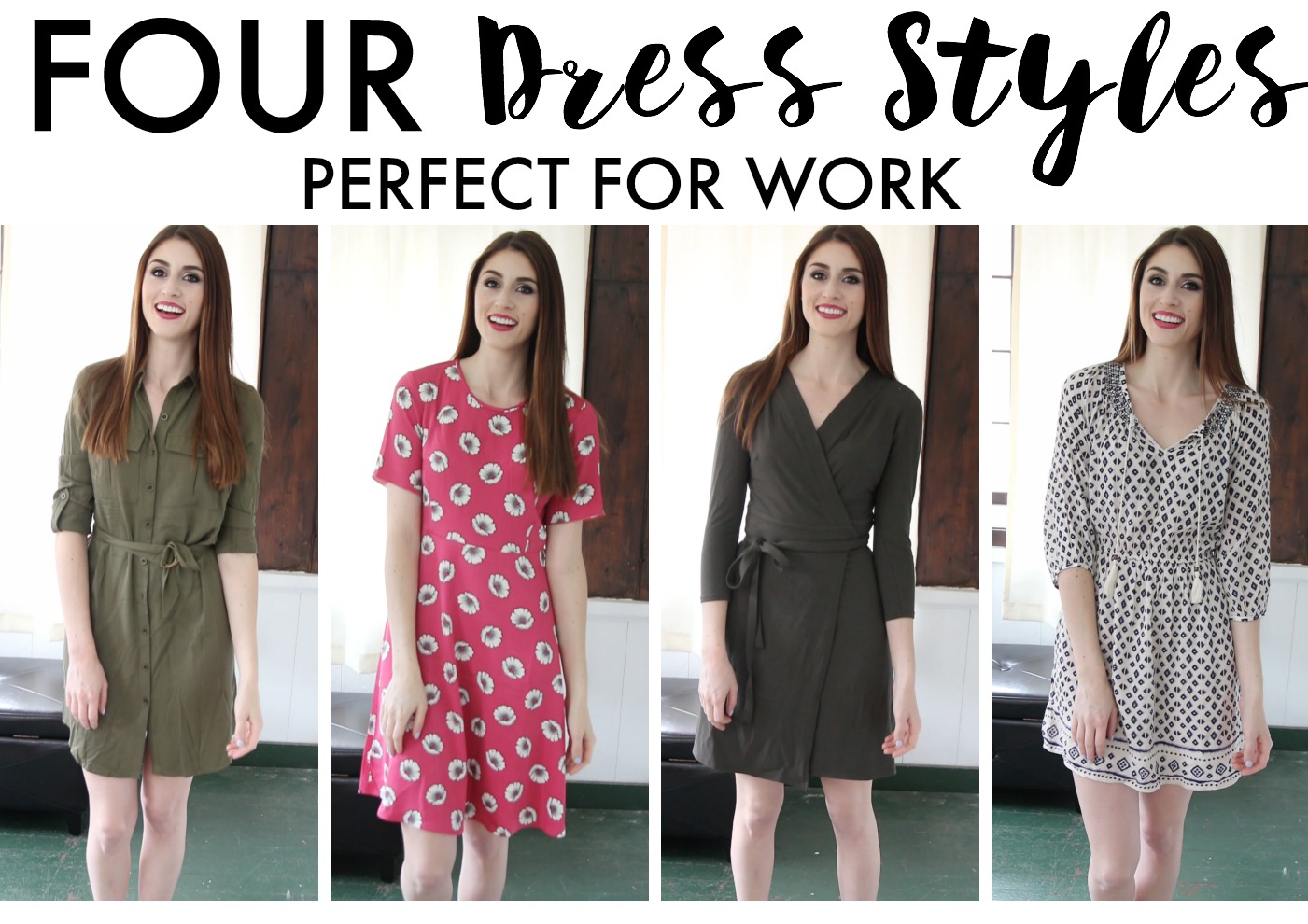 Work Dress Styles- dresses that are perfect for work