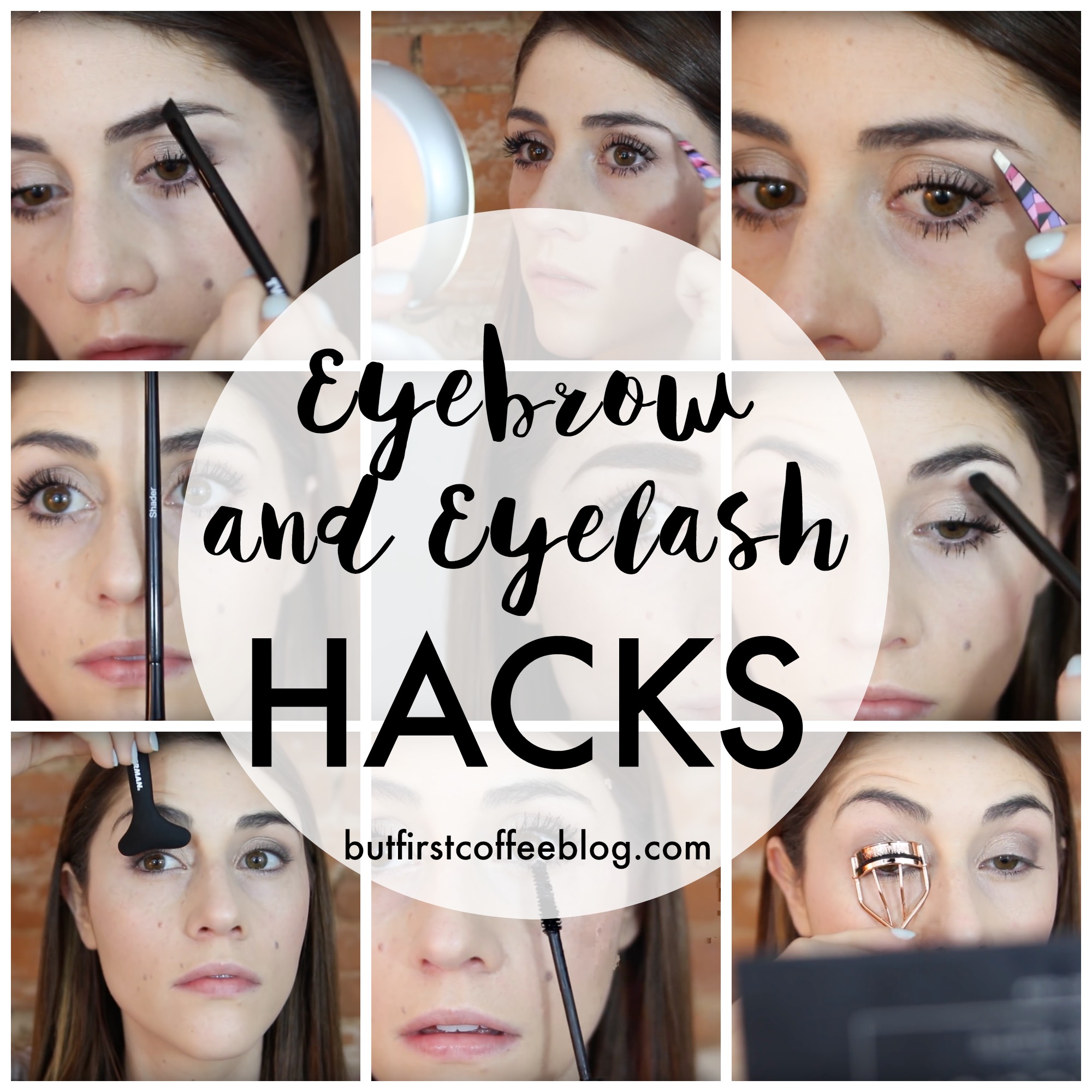 Eyebrow and Eyelash Hacks