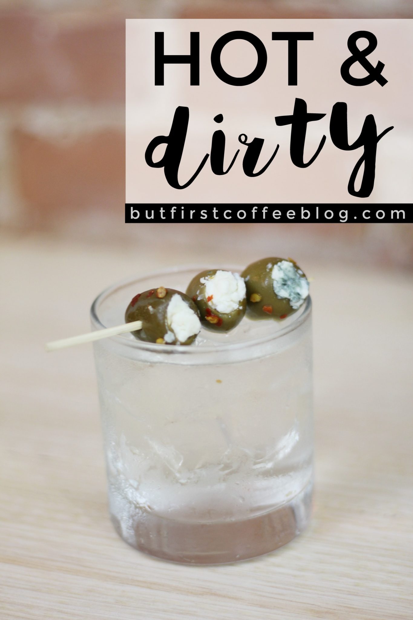 Hot and Dirty Martini Recipe
