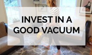 How to have a clean house with dogs | use a good vacuum