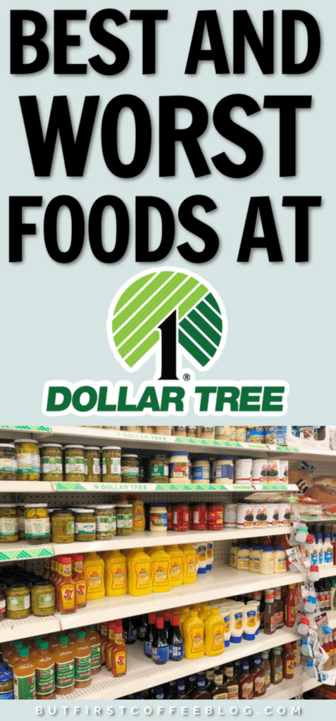 Food Items You Should and Shouldn't Buy at the Dollar Tree