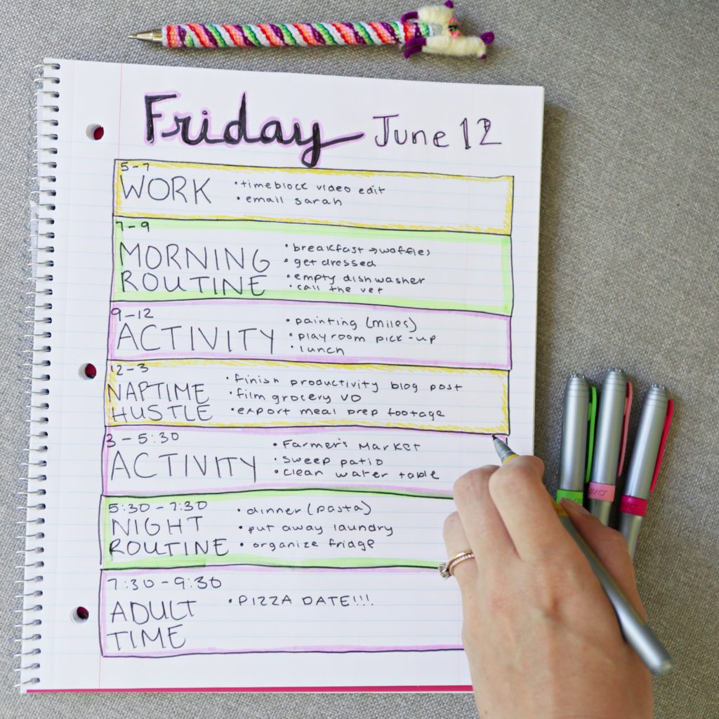 Lifestyle Planner and Bullet Journal - Special Treat Friday