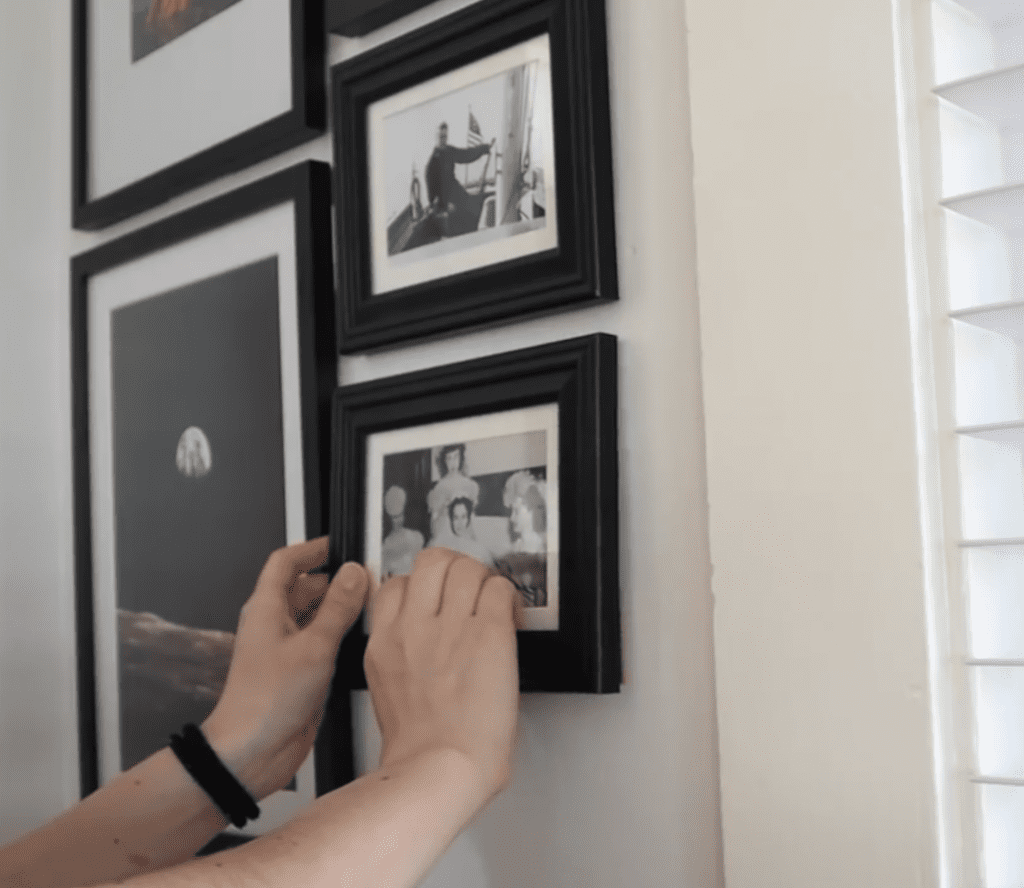 Hanging photos with command picture hanging strips
