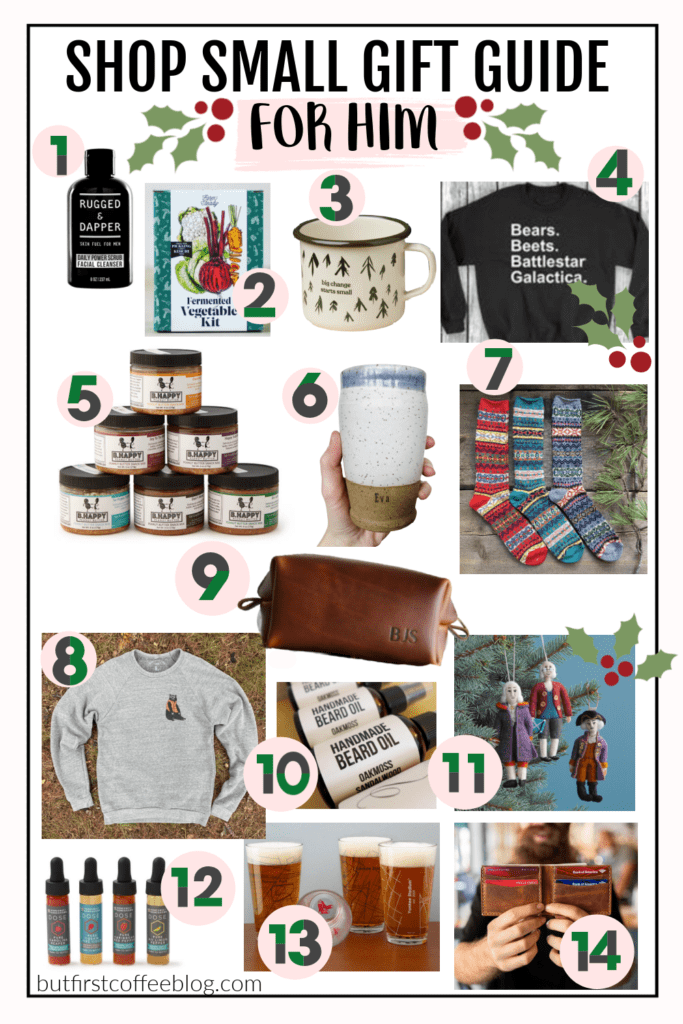Shop Small Gift Guide for Him