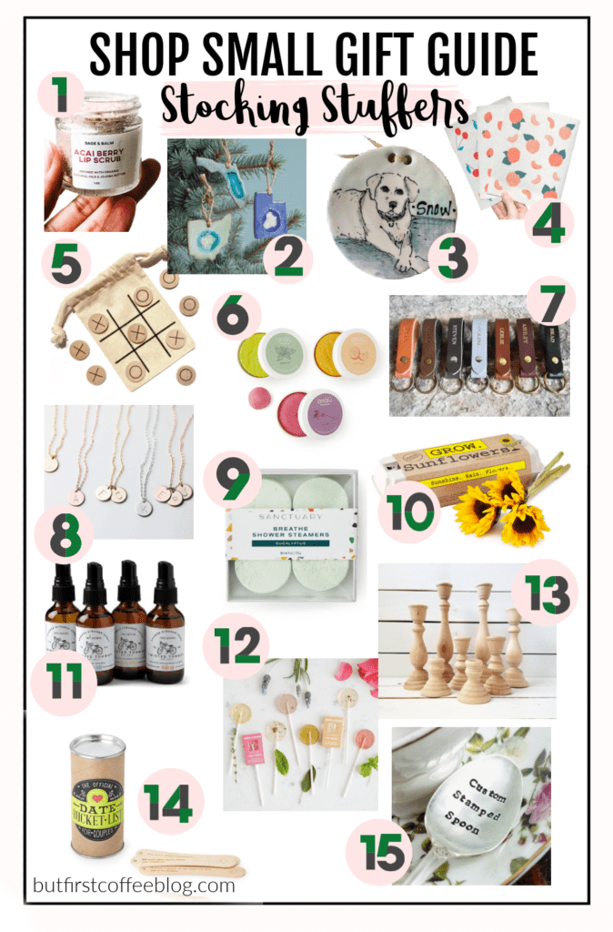 Shop Small Gift Guide - Stocking Stuffers Under  - The Best Stocking Stuffers From Small Businesses