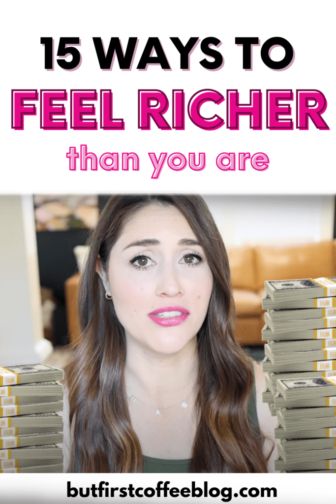 tips for feeling rich
