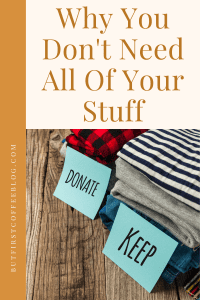 how to declutter your stuff